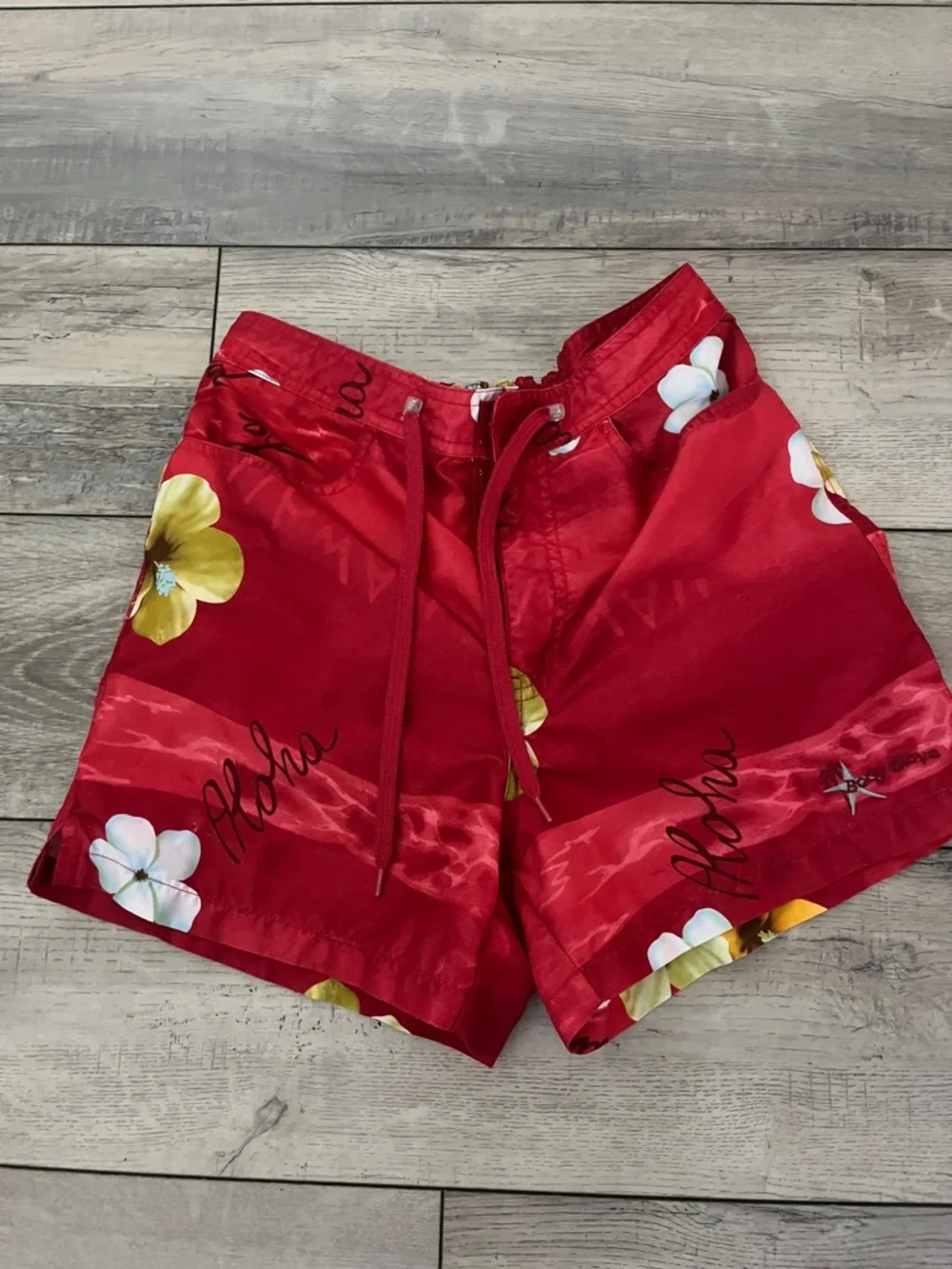 Body Glove Hawaiian Aloha Swim Trunks